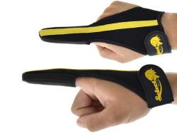 Select Baits Casting Finger Stall Black and Yellow