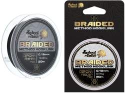 Fir textil Select Baits X8 Method Feeder Braid Silt Black