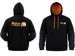 Select Baits Feeder WRS Black Orange Hoodie