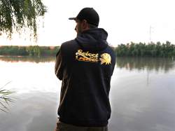 Select Baits Feeder WRS Black Orange Hoodie