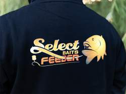 Select Baits Feeder WRS Black Orange Hoodie