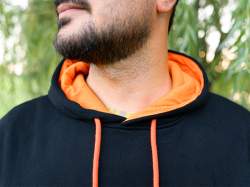 Select Baits Feeder WRS Black Orange Hoodie