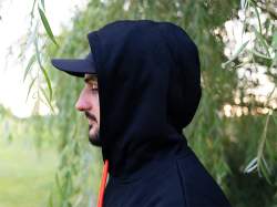 Select Baits Feeder WRS Black Orange Hoodie