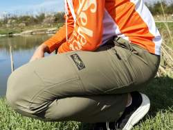 Pantaloni Select Baits QuickDry Performance UPF 50+ Olive