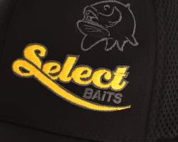 Sapca Select Baits Flexfit Ultrafibre Airmesh Black Cap