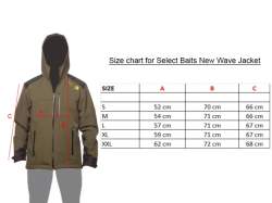 Jacheta Select Baits New Wave Softshell Fleece Insulated Green/Black Jacket