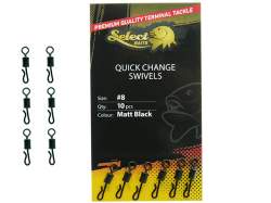 Vartejuri cu agrafa rapida Select Baits Quick Change Swivels