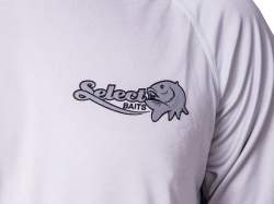 Hanorac Select Baits UV Long Sleeve Hoodie UPF 50+ Light Grey