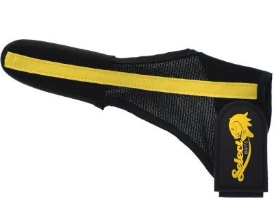 Select Baits Casting Finger Stall Black and Yellow
