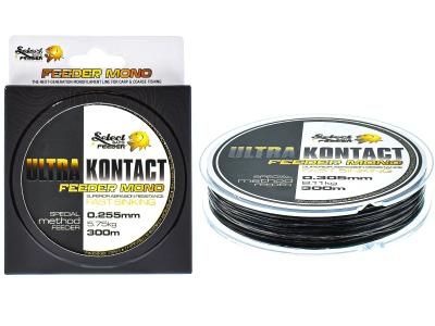 Fir monofilament Select Baits Ultra KOntact Feeder Mono Camo 300m