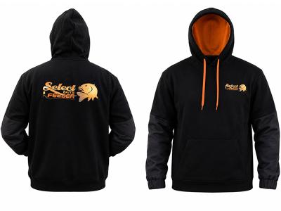 Hanorac Select Baits Feeder WRS Black Orange Hoodie