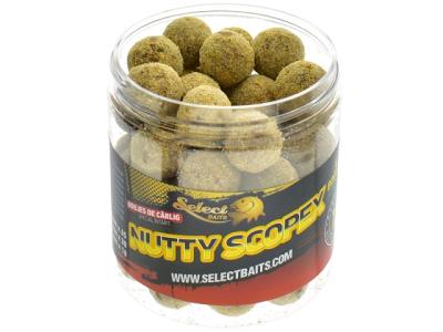 Boilies de carlig Select Baits Hard Hookbaits Nutty Scopex