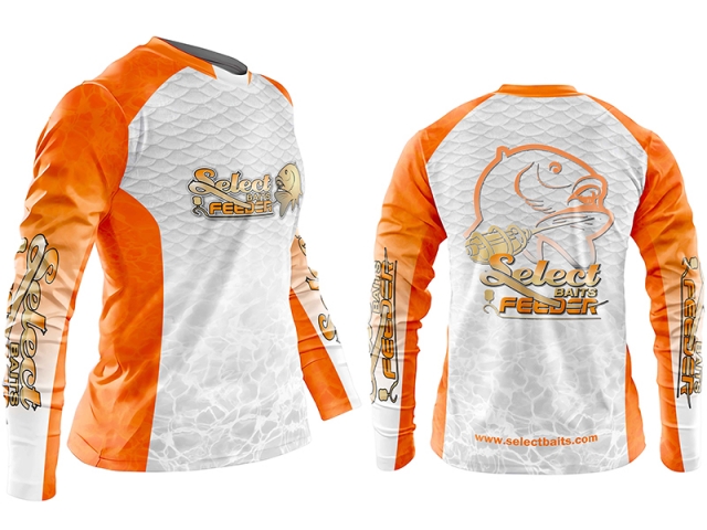 Select Baits Feeder Tournament Dri-Fit Cool-Tech Long Sleeve Shirt