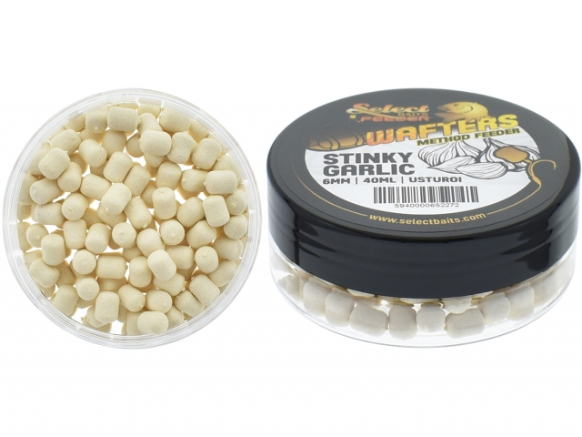 Select Baits Method Feeder Wafters Stinky Garlic