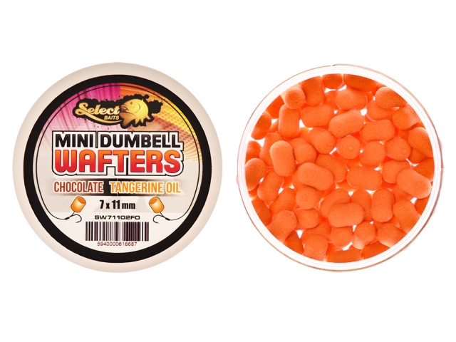 Select Baits Mini Dumbells Wafters Chocolate and Tangerine Oil