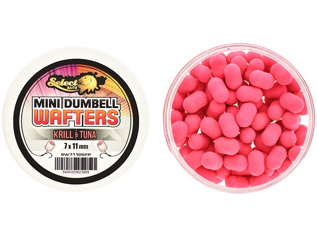 Select Baits Mini Dumbells Wafters Krill and Tuna