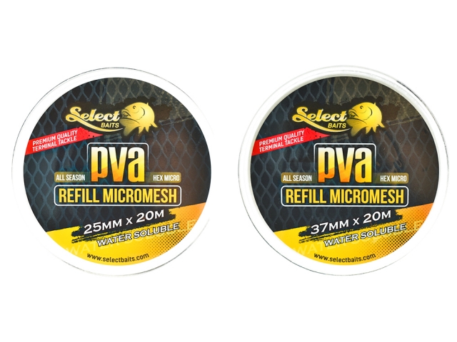 Select Baits PVA Micromesh Refill 20m