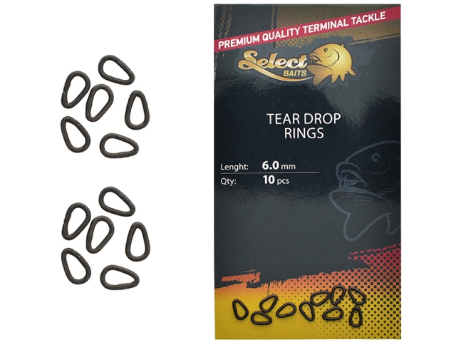 Select Baits Tear Drop Rings